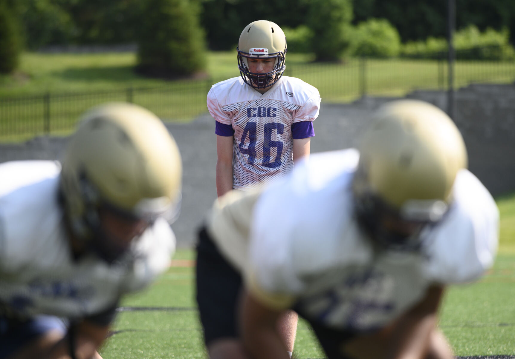CBC football practice